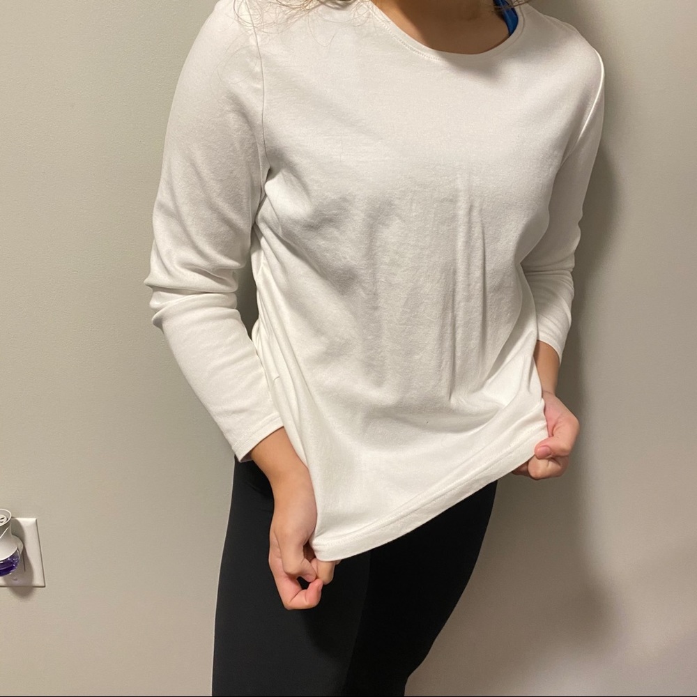 White long sleeve